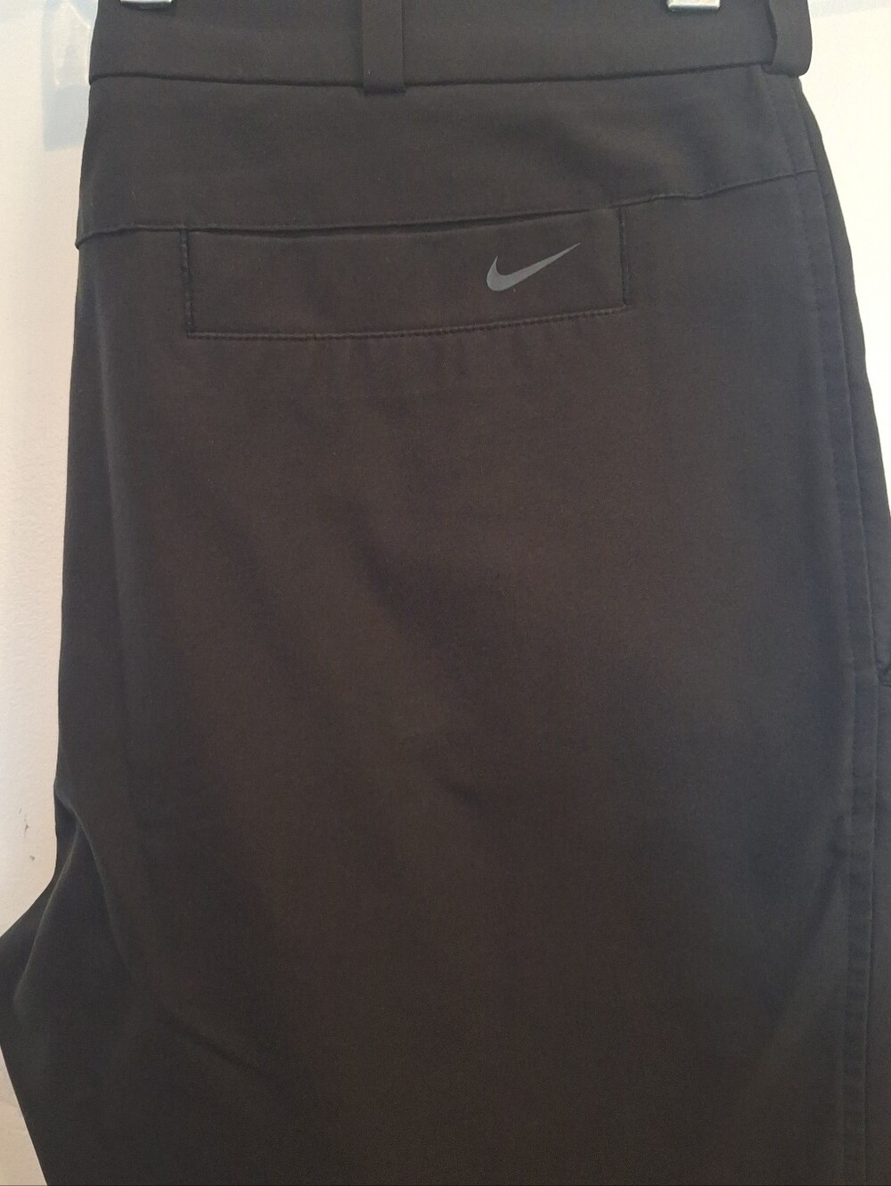 Nikegolf Pants 36x32 Men’s Golf Pants Black Dri Fit With Pockets & Logo